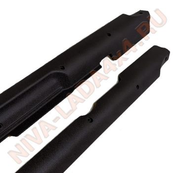 Облицовка салона передняя и облицовка порогов НИВА Legend 21214 комплект - 4 детали.