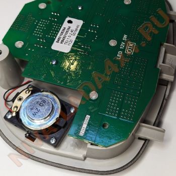 Плафон освещения салона в жесткий потолок НИВА Legend с ГЛОНАСС LED корпус черный с фишкой разъемом 8450105364