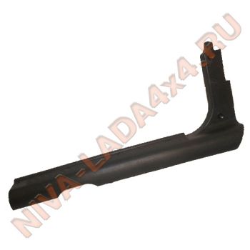 Облицовка порогов штатная НИВА Шевроле 2123-5109076; 2123-5109077; комплект 2 детали