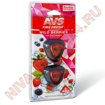 Ароматизатор AVS MM-016 Double Stream Wild Berries/Дикие ягоды мини мембрана