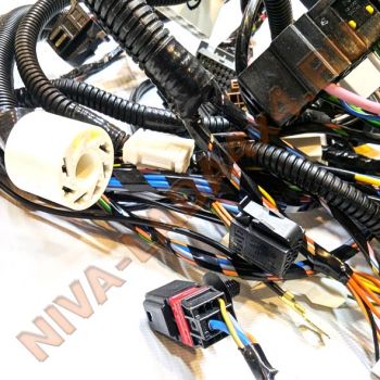 Жгут проводов панели приборов НИВА 21214-3724030-A1 Urban с кондиционером, электростеклоподъемники ПМ-01 ТУ 3584-002-18219259-2000