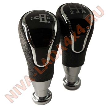 Рукоятка рычага управления КПП и Рукоятка рычага КР НИВА Шевроле RK-00302 хром