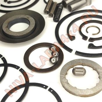 Набор колец, штифтов, втулок, пружинок для ремонта 5-ти ступенчатой КПП нового образца НИВА комплект