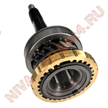 Вал КПП первичный 18 зуб. в сборе НИВА 21213; 21214; 2131; 2123; 2107-1701025 не оригинал