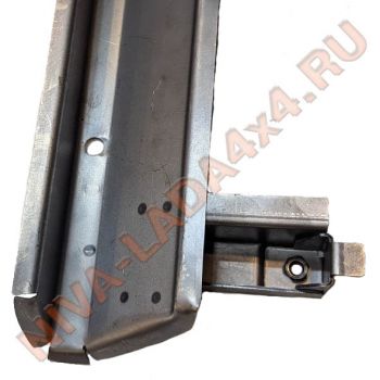 Жесть, кронштейны передних сидений НИВА 2121; 21213; 21214, ремонтные вставки опора задняя, 2 детали