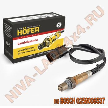 Датчик кислорода (лямбда-зонд) Hofer HF750630 аналог Bosch 0 258 006 537 (Евро-3)