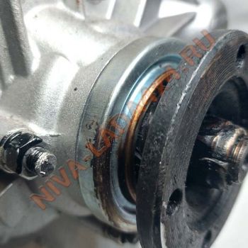 Коробка Раздаточная НИВА-Шеви 2123-1800015 самосбор Тольятти Slava4x4 (2 рядный, 1 выход)