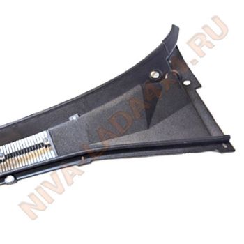 Облицовка рамки ветрового стекла НИВА Шевроле 2123-8212731 NIVA Travel в сборе, жабо