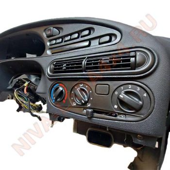 Панель приборов для НИВА Travel 2123-5325012-50-0 (блок предохранителей, жгут проводов, блок реле, усилитель, крышка перчаточного ящика)