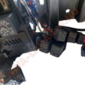 Панель приборов для НИВА Travel 2123-5325012-50-0 (блок предохранителей, жгут проводов, блок реле, усилитель, крышка перчаточного ящика)