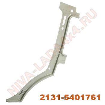 Жесть, усилитель задней стойки задней левой боковой двери НИВА 2131-5401761 внутренняя сторона