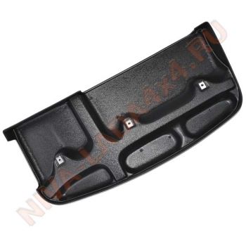 Воздухозаборник НИВА на капот АвтоПолимерСервис черный 0702-20