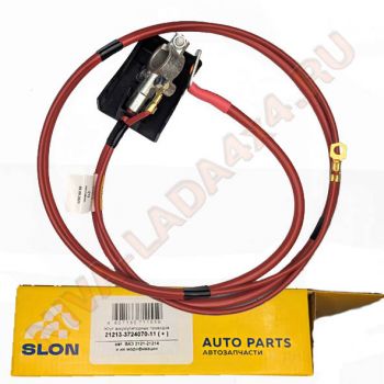 Провод силовой АКБ плюсовой, генератора НИВА 21213-3724070-11 SLON 4607133711559