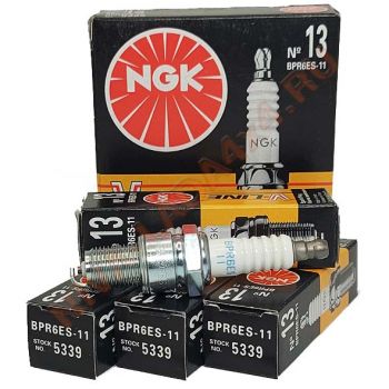 Свечи NGK V-Line №13 BPR6ES-11, НИВА инжектор (4шт.) арт. 5339