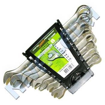 Ключи комбинированные 8 предметов ДЕЛО ТЕХНИКИ 8-19