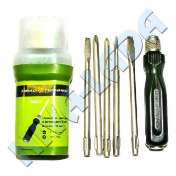 Отвертки ДТ 708050 (набор 5 деталей)