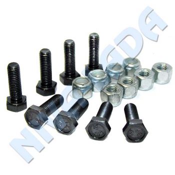 Болты крепления карданного вала с гайками (16 деталей) для вала Tirsan БелЗан