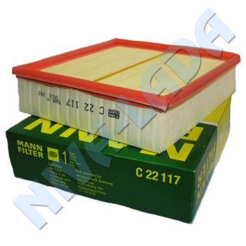 Фильтр воздушный Mann C22117 Нива инжектор 21214; 2131; 2123