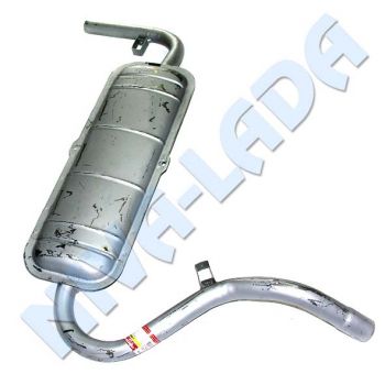 Глушитель 2121-1200010 для автомобиля НИВА4х4 не оригинал