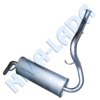 Глушитель НИВА-Шевроле 2123-1200010-01 система выпуска АВ, старого образца, длинный
