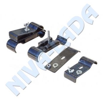 Кронштейн крепление лопаты и топора на багажник ТС-0808 (комплект для установки)