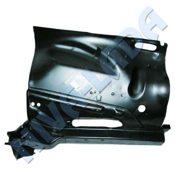 Жесть, брызговик крыла НИВА 21214-8403261 левый, лонжерон в сборе