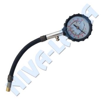 Манометр для шин AVS YF-205 с клапаном