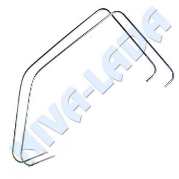 Окантовка стекла двери боковой НИВА 2121-6103472; 2121-6103473 (пара)