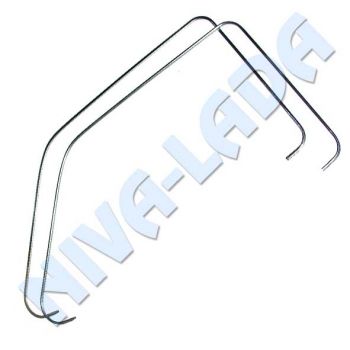 Окантовка стекла двери боковой НИВА 21213-6103472; 21213-6103473 (пара)