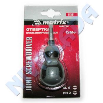 Отвертка комбинированная Matrix 11581