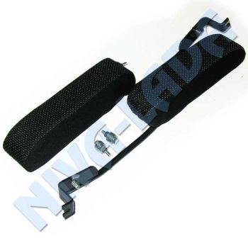 Подлокотники передние откидные НИВА-Шевроле 2123-7504432-00-0 (комплект) широкие, черная ткань