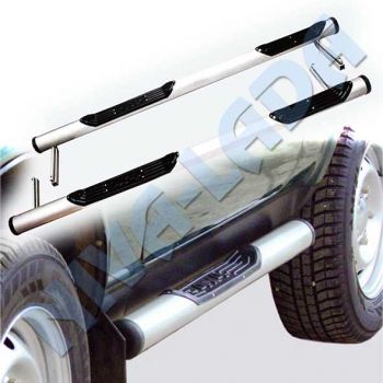 Защита порогов НИВА "Техно-Сфера" ТС-0313 (с проступью) 2131