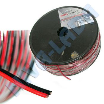 Провод монтажный, акустический 1м 0,75мм (две жилы)