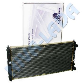 Радиатор НИВА 2123-1301012 Luzar НИВА-Шевроле алюминиевый