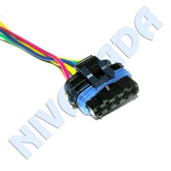 Разъём - фишка ДМРВ Bosch НИВА инжектор