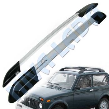 Багажник рейлинги НИВА 2121; 21213; 21214 АвтоПолимерСервис 0212-11 цвет серый