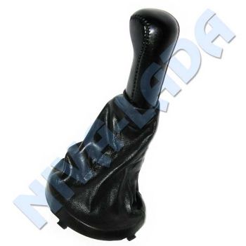 Рукоятка рычага КПП НИВА-Шевроле 2123 (с чехлом, кожа)