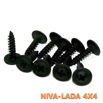 Саморез 4,2х19; черные (набор 10шт.)