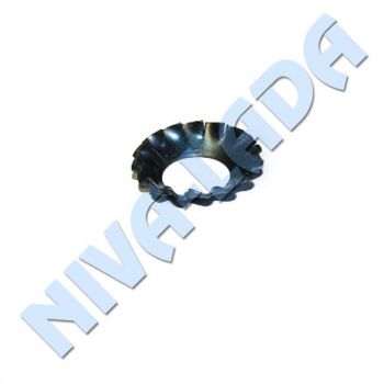 Шайба М8 стопорная с зубьями 12606970, под винт с потайной головкой, М8х25