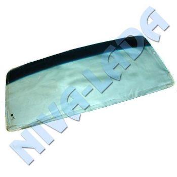 Стекло лобовое НИВА 2121-5206010-20 БОР КМК Glass с полосой ДЕТЕРМАЛЬНОЕ (зеленое) Tinted
