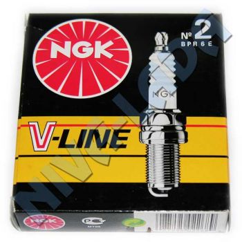 Свечи NGK №02 BPR6E, бесконтактная система зажигания НИВА (4шт.) арт.2268
