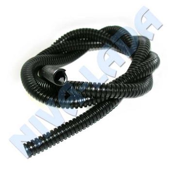 Трубка гибкая гофрированная Ф 6,8мм (для проводки) полипропилен DKC (цена за 1м.)