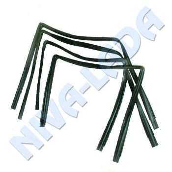 Уплотнитель стекла опускного дверей боковых 2123-6103298; 6103299; 6203292; 6203293 (верхний) AD.Plastik Хорватия (4шт.)