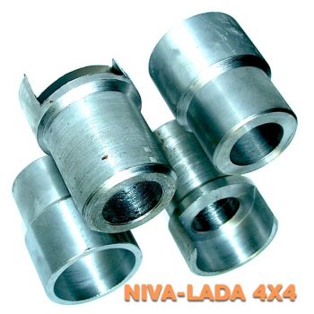 Втулки усиления оси нижнего рычага НИВА 21214 и 2123 с 2010 г.в. (к-т = 4шт.)