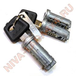 Личинки замков дверей НИВА Шевроле 2123-6100045 комплект