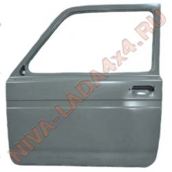 Жесть, дверь передняя левая НИВА 21214-6100031-44 под электростеклоподъемник