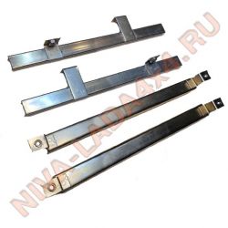 Направляющие опускного стекла НИВА 21213-6103276/77; 21213-6103240 (4шт.)