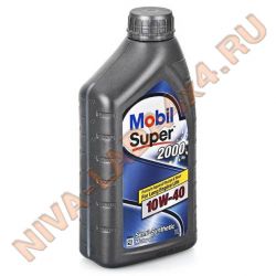 Масло Mobil Super 2000 х1 10W40 1л. полусинтетика ЛИКВИДАЦИЯ!