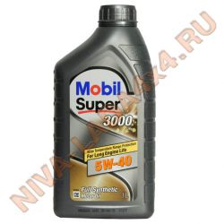 Масло Mobil Super 3000 5W40 1л. синтетика ЛИКВИДАЦИЯ!