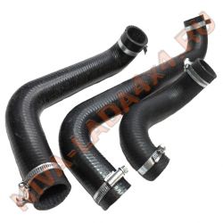 Шланги основного радиатора НИВА 2121-1303010 с хомутами Norma (медный радиатор)